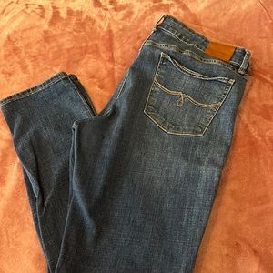 Lucky brand womens Lolita skinny jeans size 14